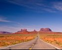 The Road to Monument Valley